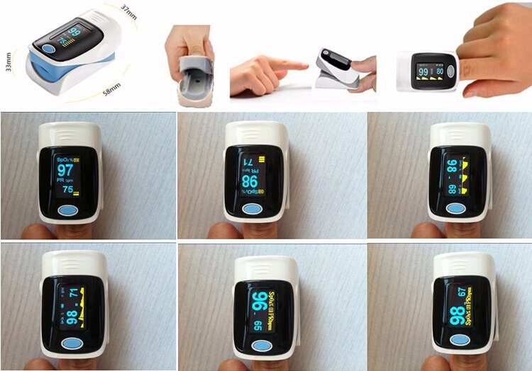 80A2 finger oximeter with CE