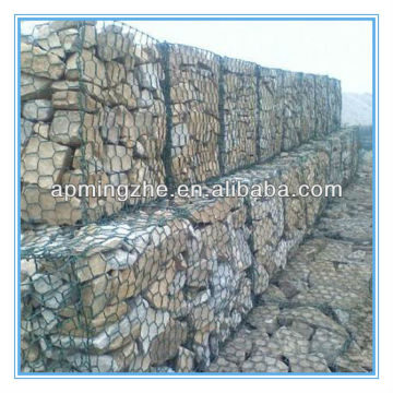 rock basket retaining wall