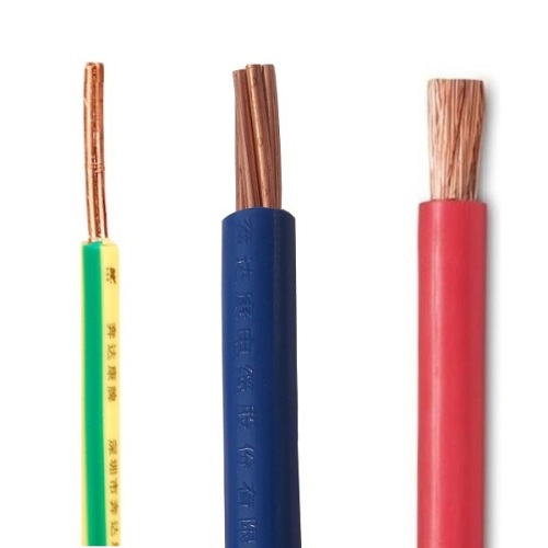 PVC -ledningar och kablar för fixering av ledningar