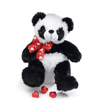 plush holiday gift panda