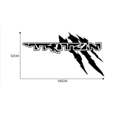 4x4 Vehicle Graphics Decals for Mitsubishi L200 TRITON CLAWMARK Pickup Truck Vinyl Stickers