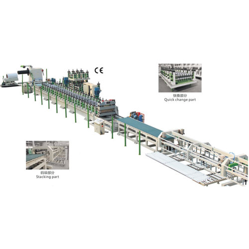 TF 지붕 패널 롤 성형 라인