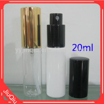 20ml PETG empty perfume bottle shapes for cosmetic use