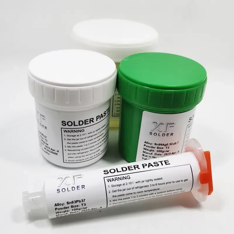 T3 T4 Sac305 Sn63pb37 Leaded Low Temp No Clean PCB Reflow Soldering BGA Ppd SMD SMT Lead Free Bismuth Silver Copper Tin Solder Paste for Electronics 63 37 42 58