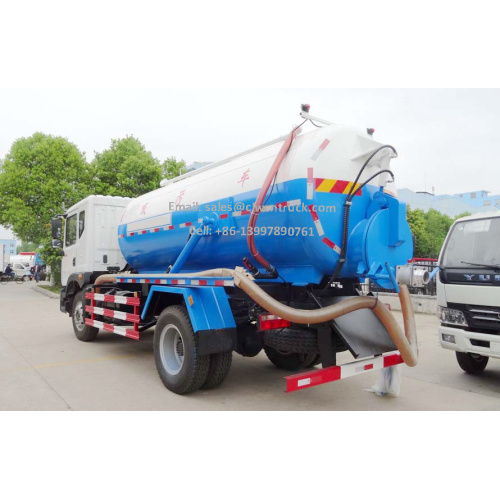 Novo caminhão-tanque de resíduos Dongfeng D9 11m³