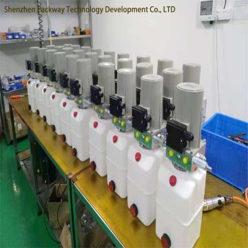 Mini hydraulic power pack for cranes agricultural machinery