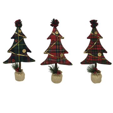 christmas tree TV desk decoration ideas