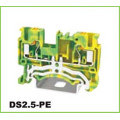 กราวด์คอนเนคเตอร์ DIN Rail Terminal แบบกดติดตั้ง