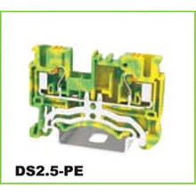 Ground Push-in DIN Rail Terminal Block Connector