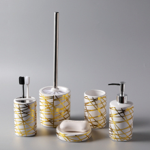 Dokour Porcelain Toothbrush Stand Leaf Soap Dish