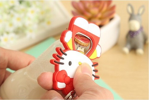 Magnetic Hot sale Newest Fashionable practical Beautiful wholesale Eco-friendly silicone cartoon bottle opener.