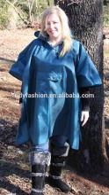 Waterproof 100% Polyester Raincoat Poncho