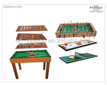 Hot sale 9in1 Multifunction Game Table size:137.5x73x88cm