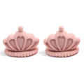 Miniatuur King Crown Resin Cabochons Versieringen Voor Haarelastiekjes Center DIY Telefoon Decoratie Scrapbooking Accessoires