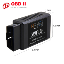 Black Label Mini OBDII WIFI OBD2 V1.5 Car Code Reader Dector Same as ELM327 WIFI Scanner