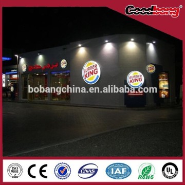 Outdoor display advertising light box