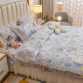 Percetakan Kilang Custom Bedcover Bedspread Set Bholesaler