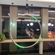 Aerial LED Hoop Stainless Steel for Performance Aerial Lyra Hoop" could be shortened to:

"LED Aerial Lyra Hoop Stainless Steel