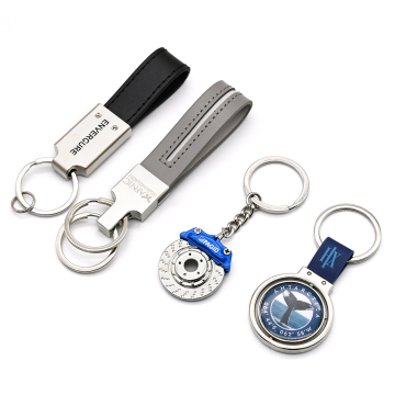 Personalized 3D zinc alloy metal keychain keyring