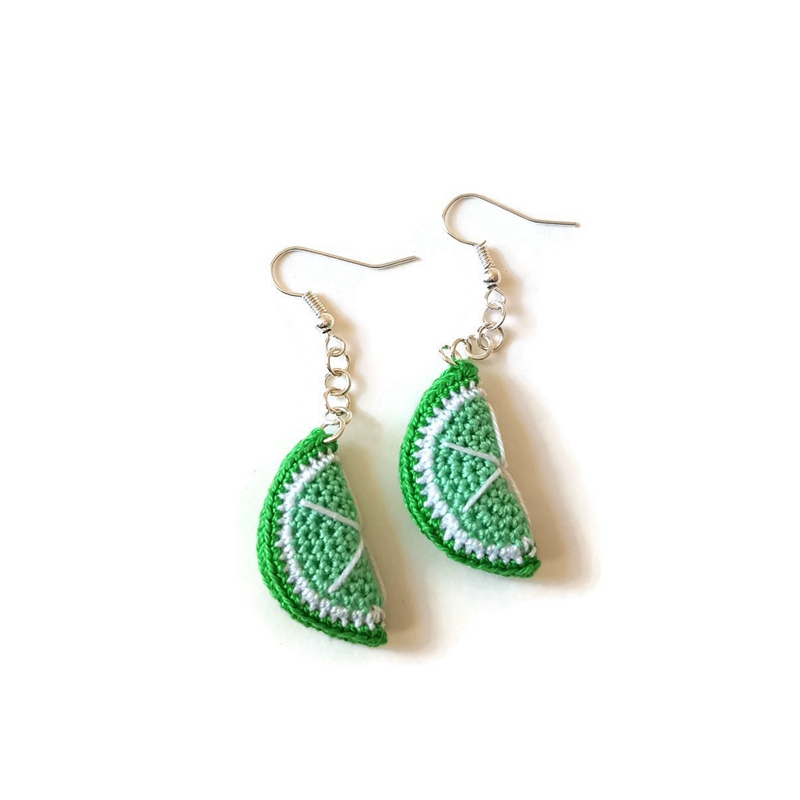 Knitting Crochet Earring