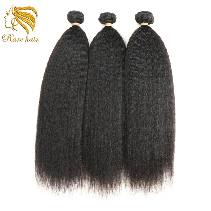 Lsy Wholesale Kinky Straight Hair Weave In New York, Luxury Hair Packaging No Tangle No Shed Crochet Braiding Human Hair Weave