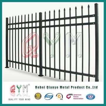 Welded Tubular Steel Fence Picket Fence/ Ornamental Vinyl Picket Fence