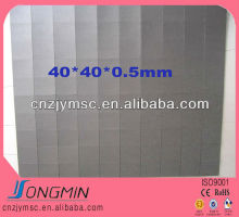 flexible car seats used flat black ferrous magnetic sheets