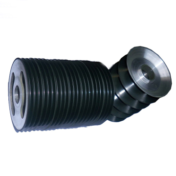 Aluminum Multi Groove Ceramic Coating Guide Pulley for Enamelling Machines