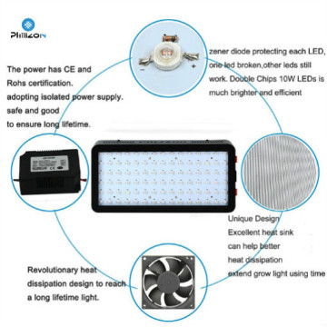 5W Double Chip Medical Plants Led Grow Light