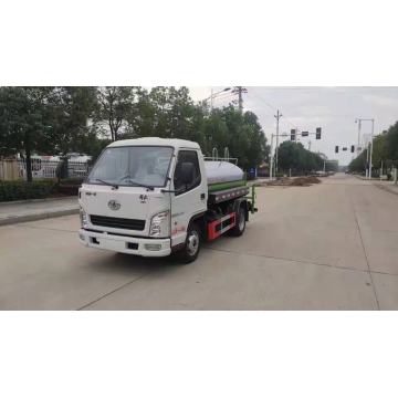 Faw 2500 gallon water tank truck for Uganda