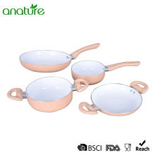 Ceramic Titanium Pressed Aluminum Cookware Set