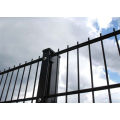 pvc coated double wire fence