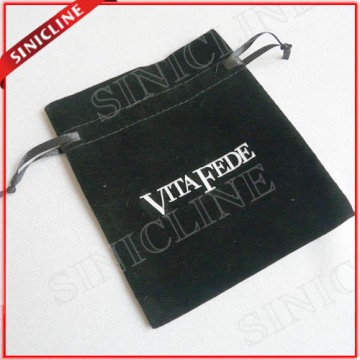 Black Customized Silk Screen Craft Bags