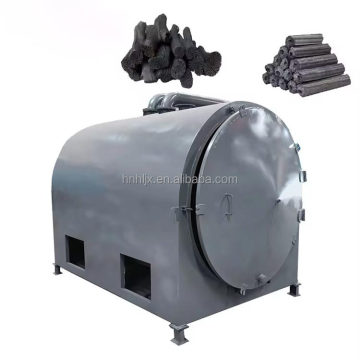 Airflow Electrical Rice Husk and Coconut Shells Carbonization Furnace for Charcoal Production