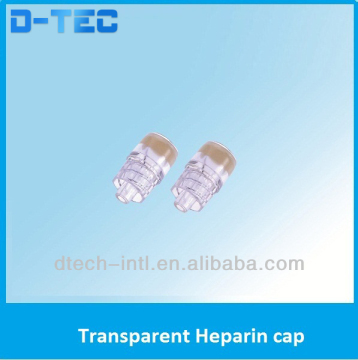 Transparent Heparin cap