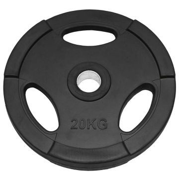 20KG Rubber Coated Weight Plate