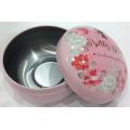 Runde Pink Elk Candy Tin Box