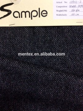 fancy tweed wool fabric for garments