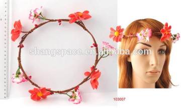 Latest Fashion hot-sale ribbon flower on headband