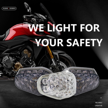 Motorcycle Flush Mount Blinkers Side Marker Lights Turn Signals Indicators Lights