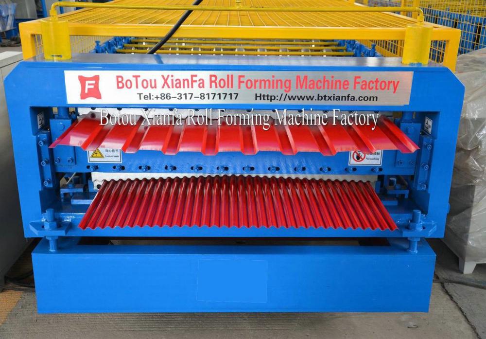 Double Layer Roof & Wall Panel Roll Forming Machine