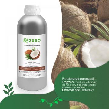 Aceite de coco fraccionado para reducir la inflamación y trata la irritación de la piel