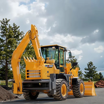 Construction Machine Backhoe Wheeled Loader