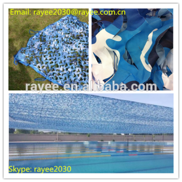 Ocean blue camouflage nets 6x6, filet de camouflage china, filet de camouflage
