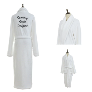 Amazon hot sell fluffy robes women fleece plush crop bathroom robe women