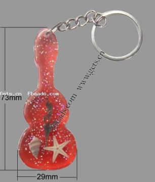GETS Imitation Amber Resin Key Chain