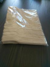 Biodegradable disposable flatware set wooden fork cutlery