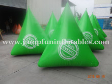 Floating inflatable maker for water sports,custom Inflatable Buoy with LOGO,inflatable floating buoy sale