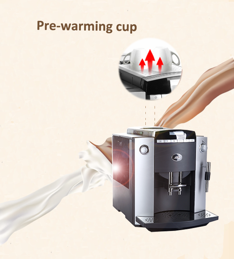JAVA Fully Auto Espresso Coffee Maker Bean to Cup Coffee Machine