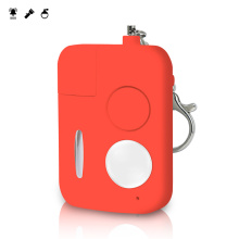 Emergency Self Defense Keychain with Mini LED Flashlight and Siren Alarm